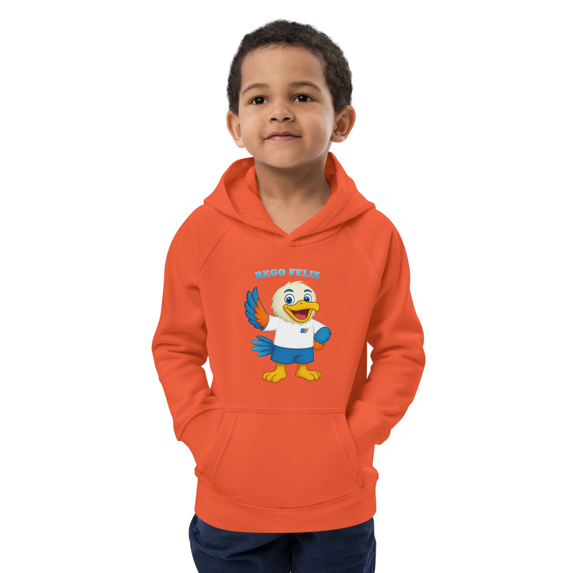 Rego Feliz Kids Eco Hoodie - Image 3