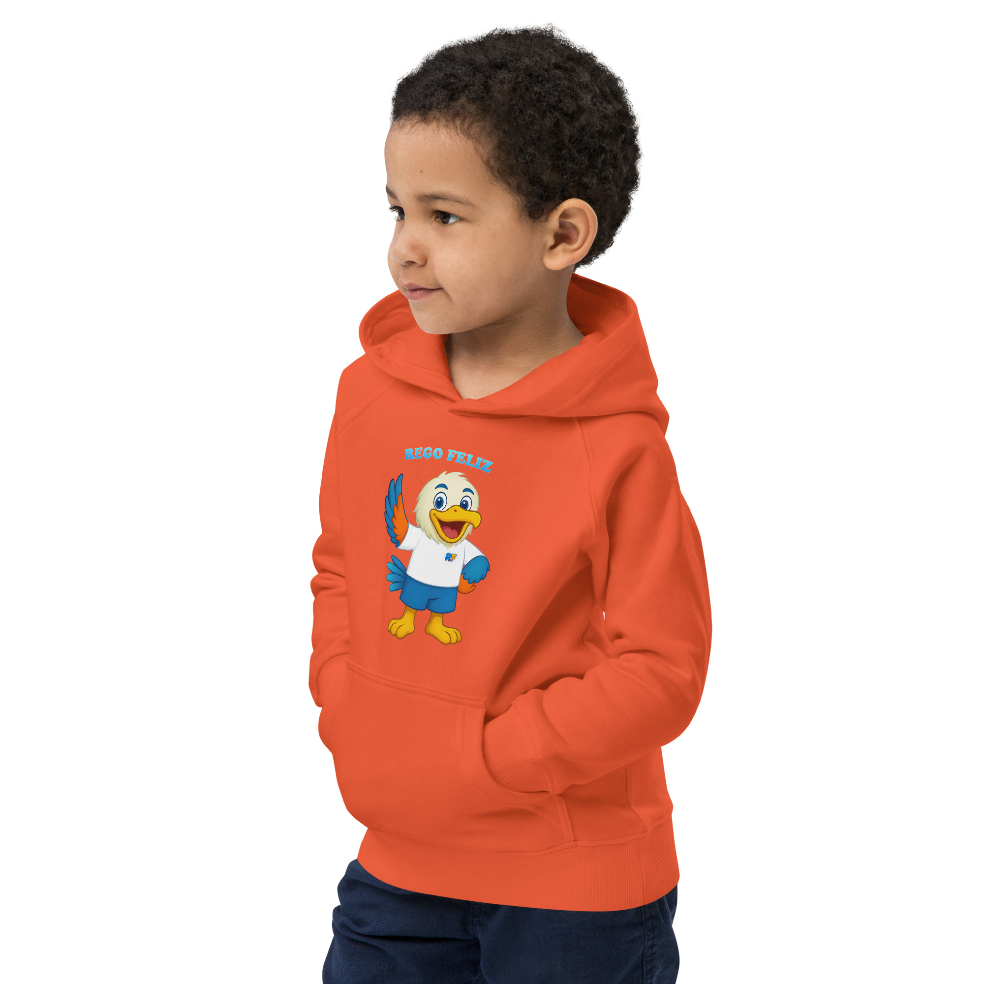 Rego Feliz Kids Eco Hoodie - Image 2