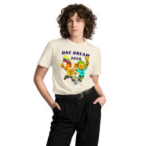 Unisex premium t-shirt "One Dream 2026" - Cobayito & Zhito