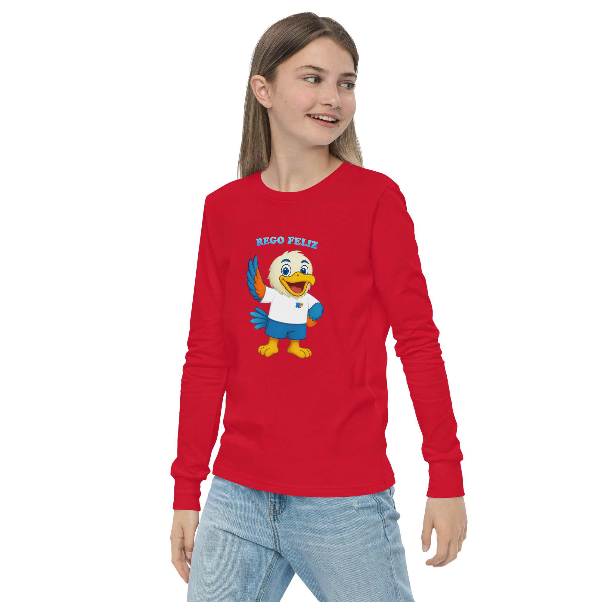 Rego Feliz – Youth Long Sleeve Tee - Image 2