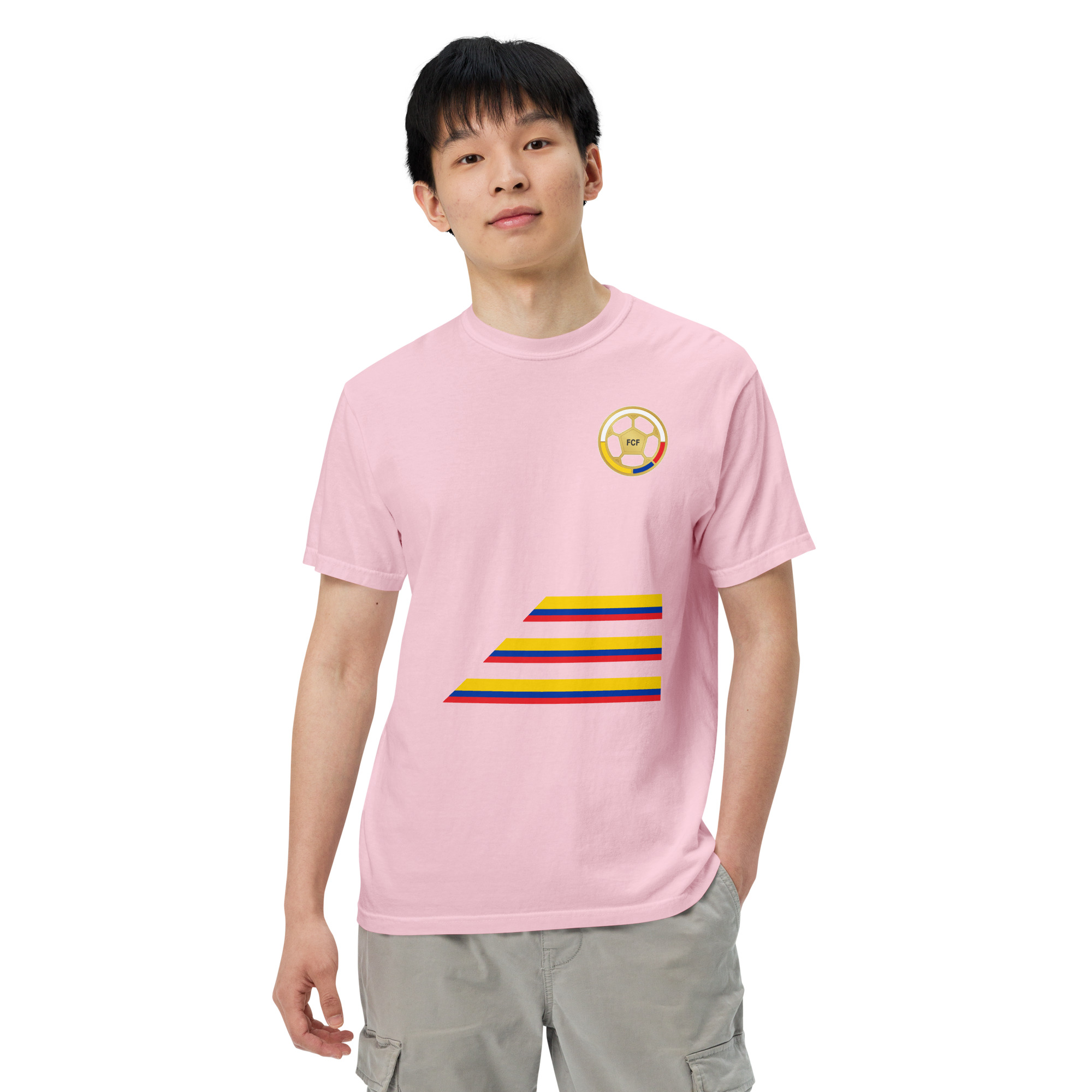 Colombian Tricolor - garment heavyweight t-shirt - Image 23