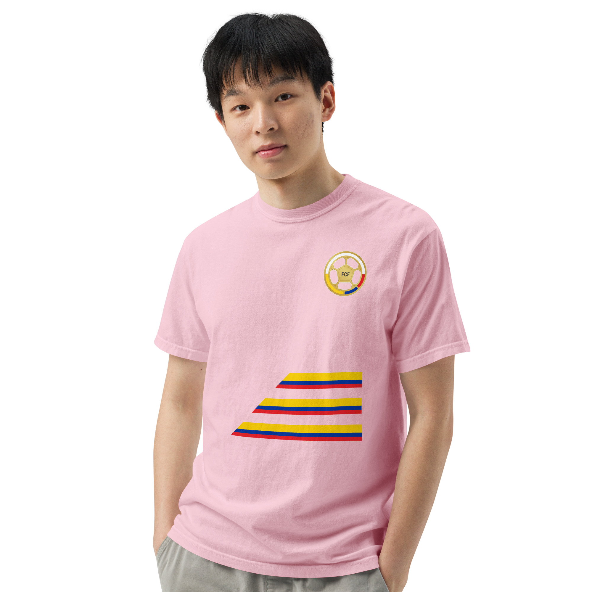 Colombian Tricolor - garment heavyweight t-shirt - Image 24