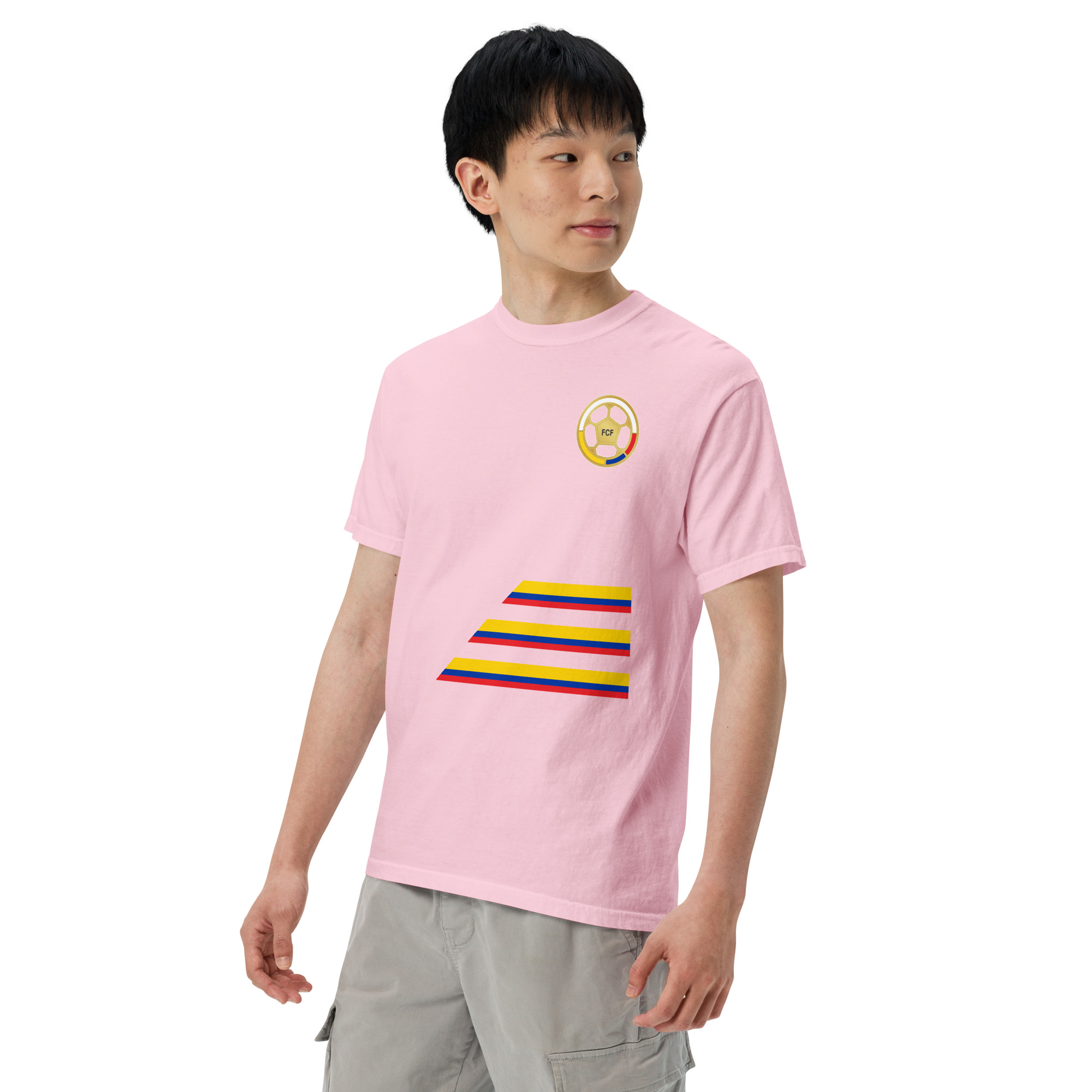 Colombian Tricolor - garment heavyweight t-shirt - Image 26