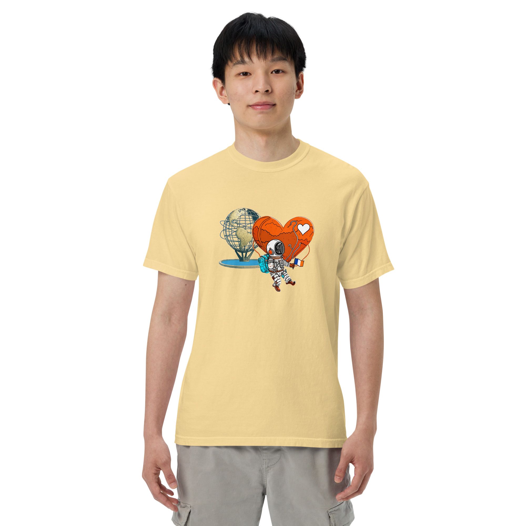 Timeless 7 Train NYC – Unisex Garment-dyed heavyweight t-shirt - Image 15