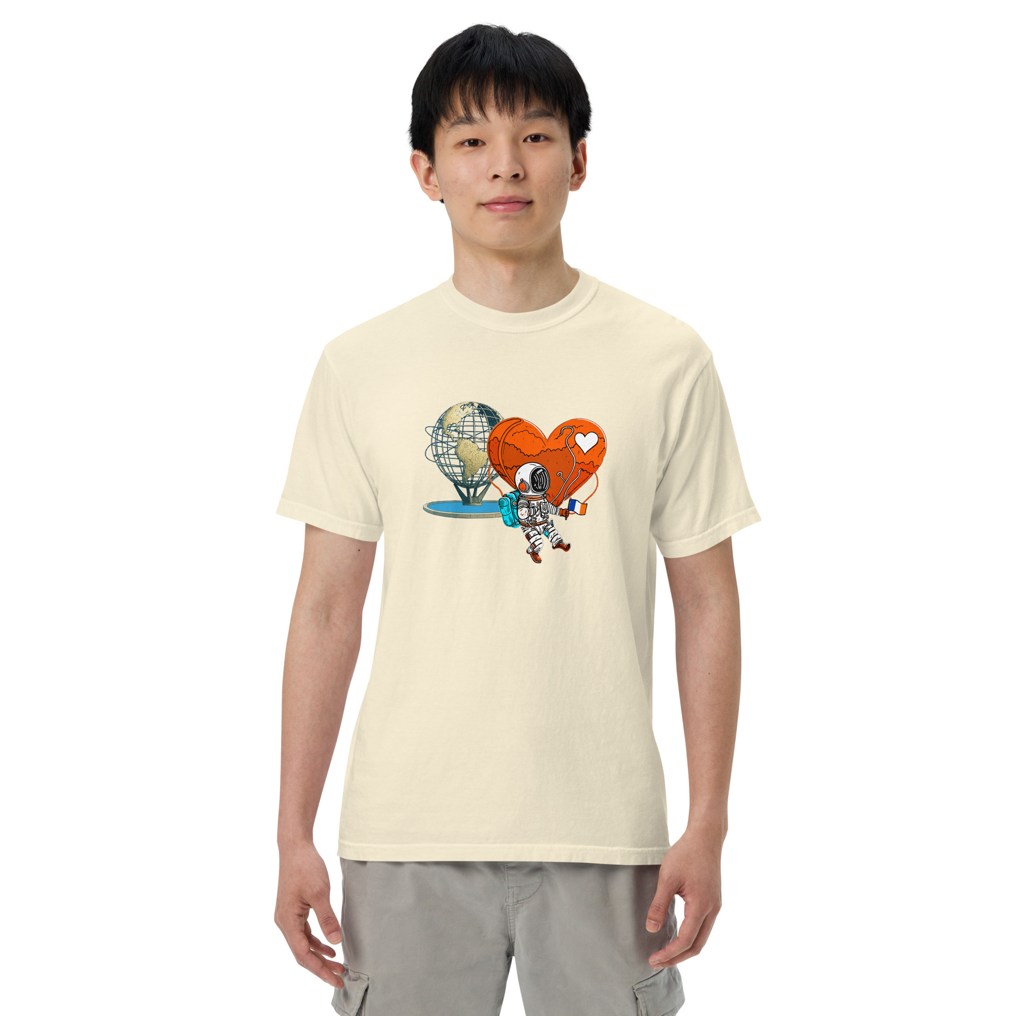 Timeless 7 Train NYC – Unisex Garment-dyed heavyweight t-shirt - Image 29