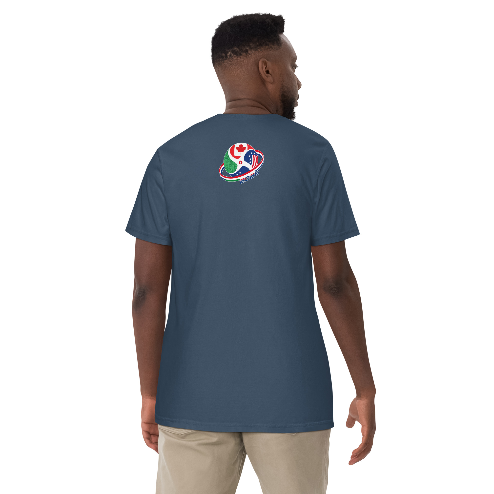 Colombian Tricolor - garment heavyweight t-shirt - Image 4