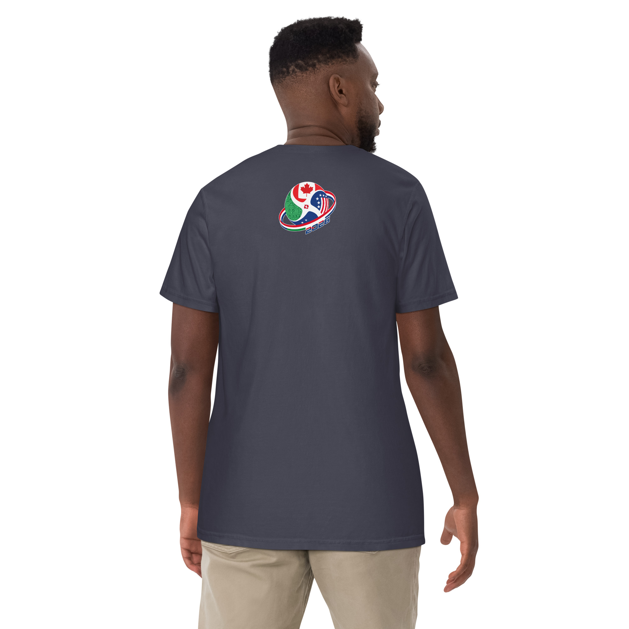 Colombian Tricolor - garment heavyweight t-shirt - Image 3