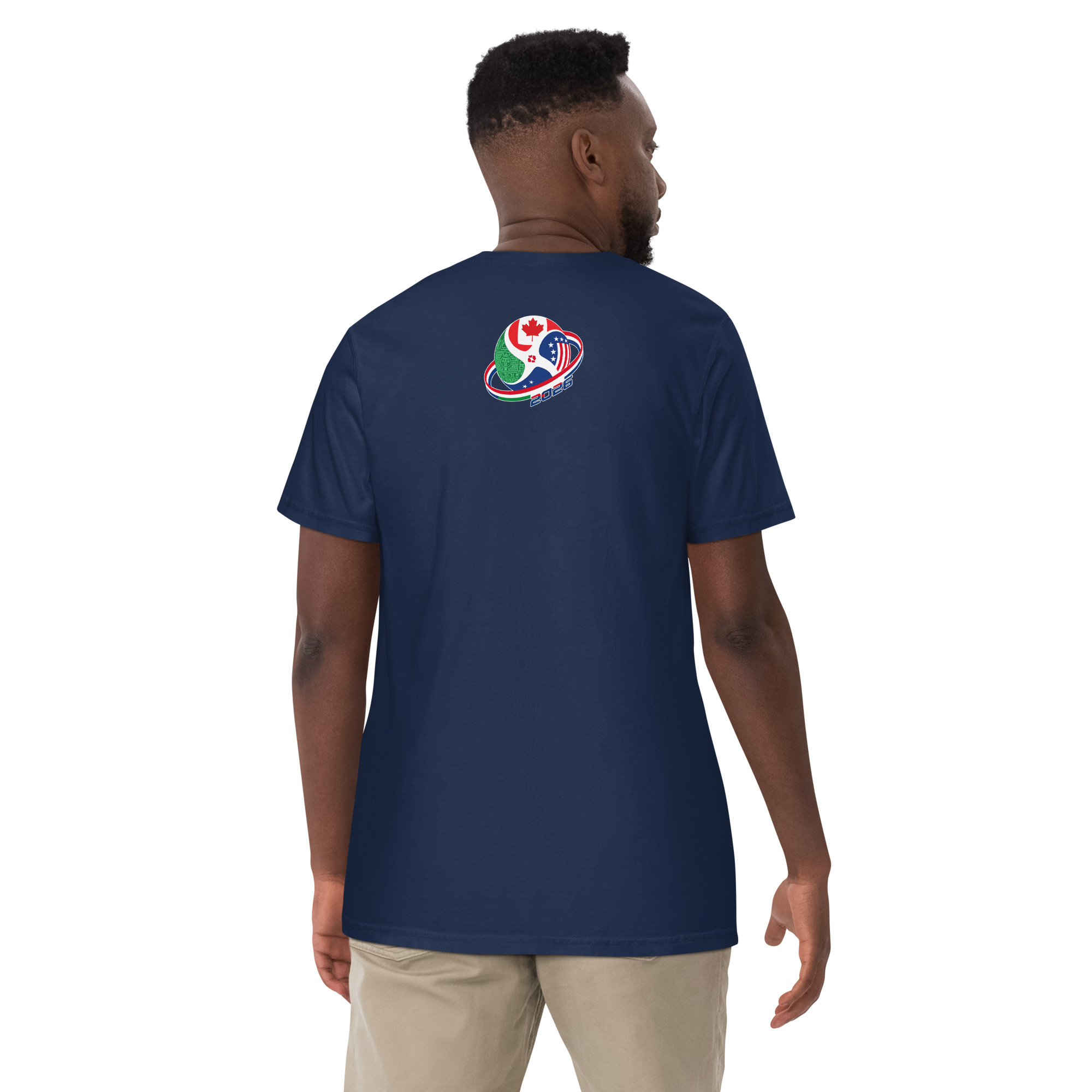 Colombian Tricolor - garment heavyweight t-shirt - Image 2
