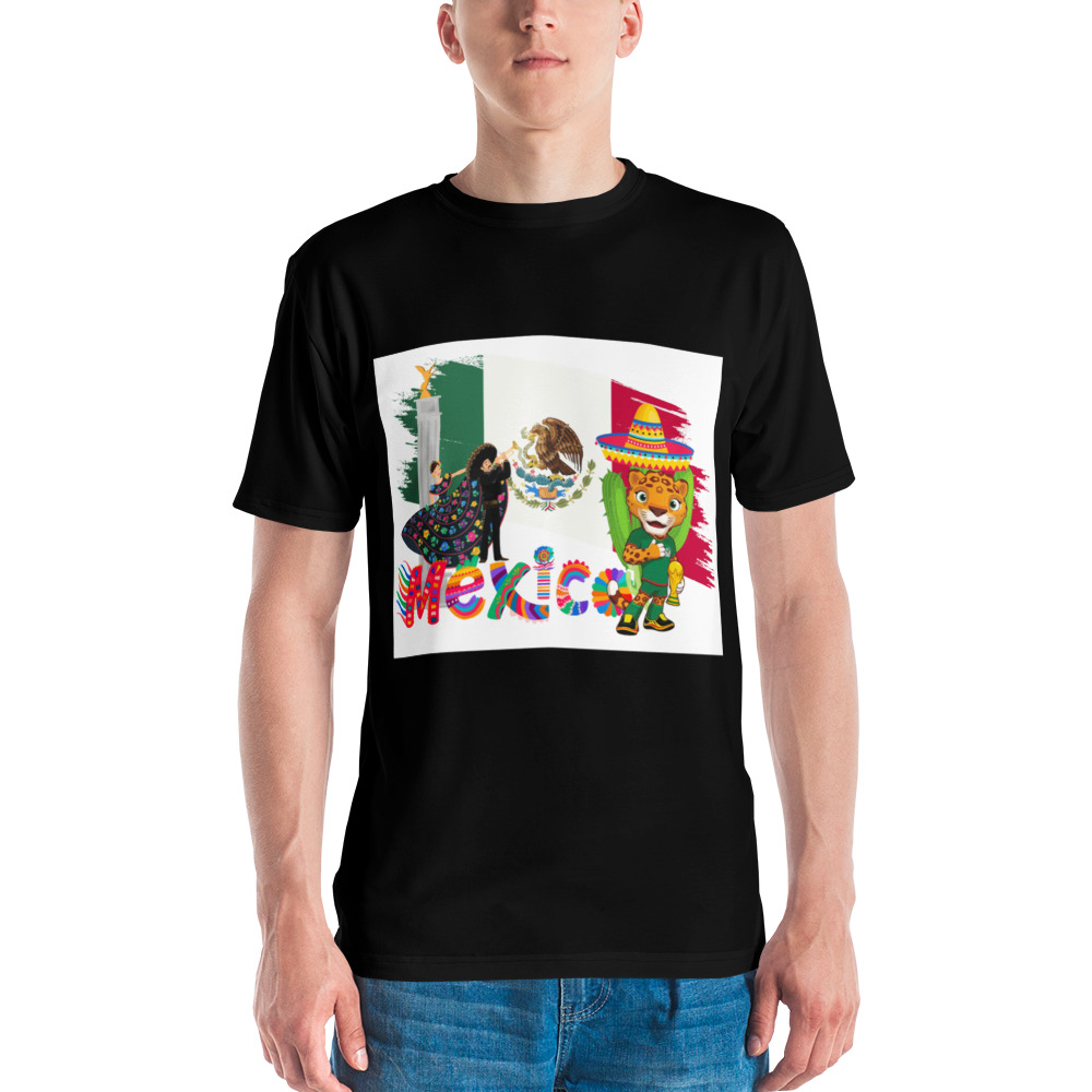 Proud Mexico & NY/NJ Hosts - World Cup 2026 Black T-Shirt