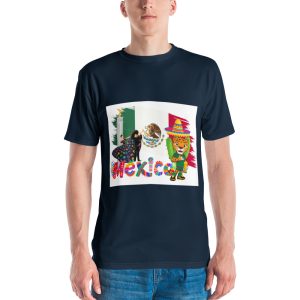 Orgullo México & Sede NY/NJ – Mundial 2026 Blue Navy T-Shirt