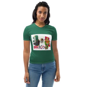 Mexican Pride in NY & NJ – World Cup 2026 Women’s Green Tee T-shirt