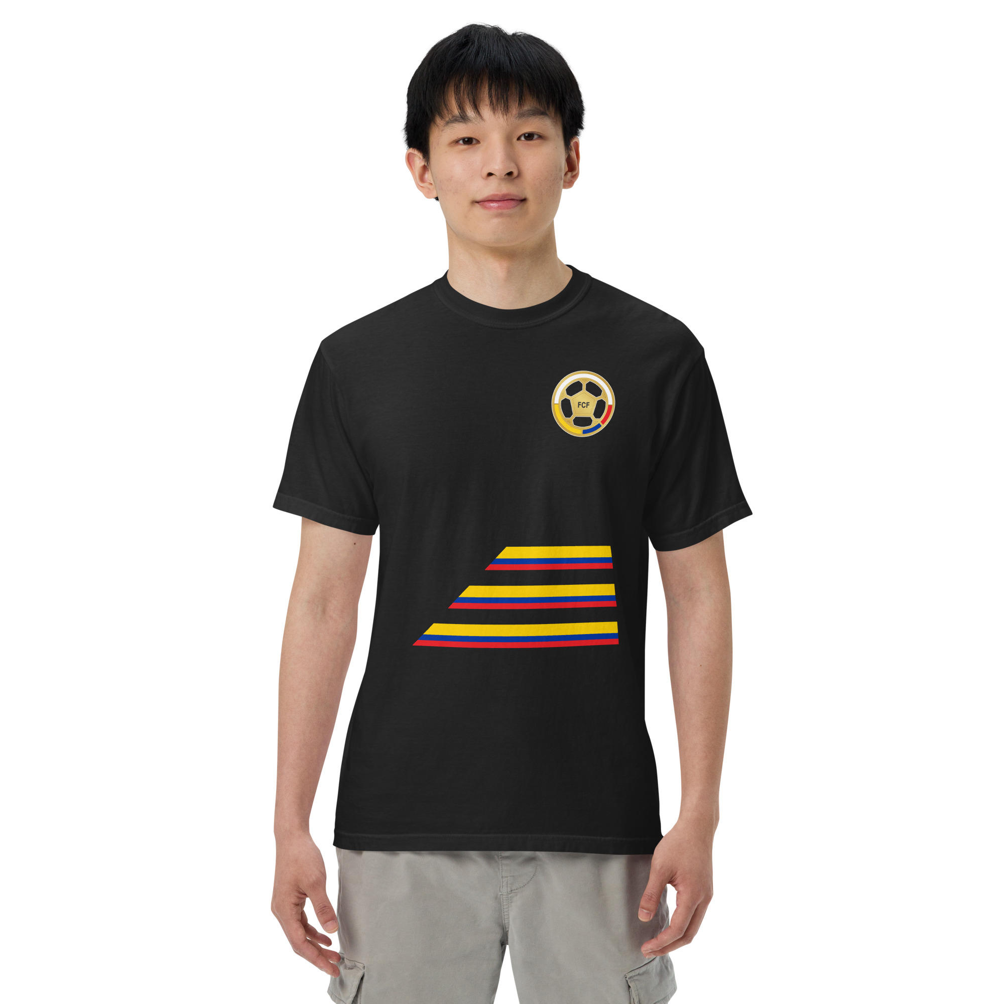 Colombian Tricolor - garment heavyweight t-shirt - Image 32