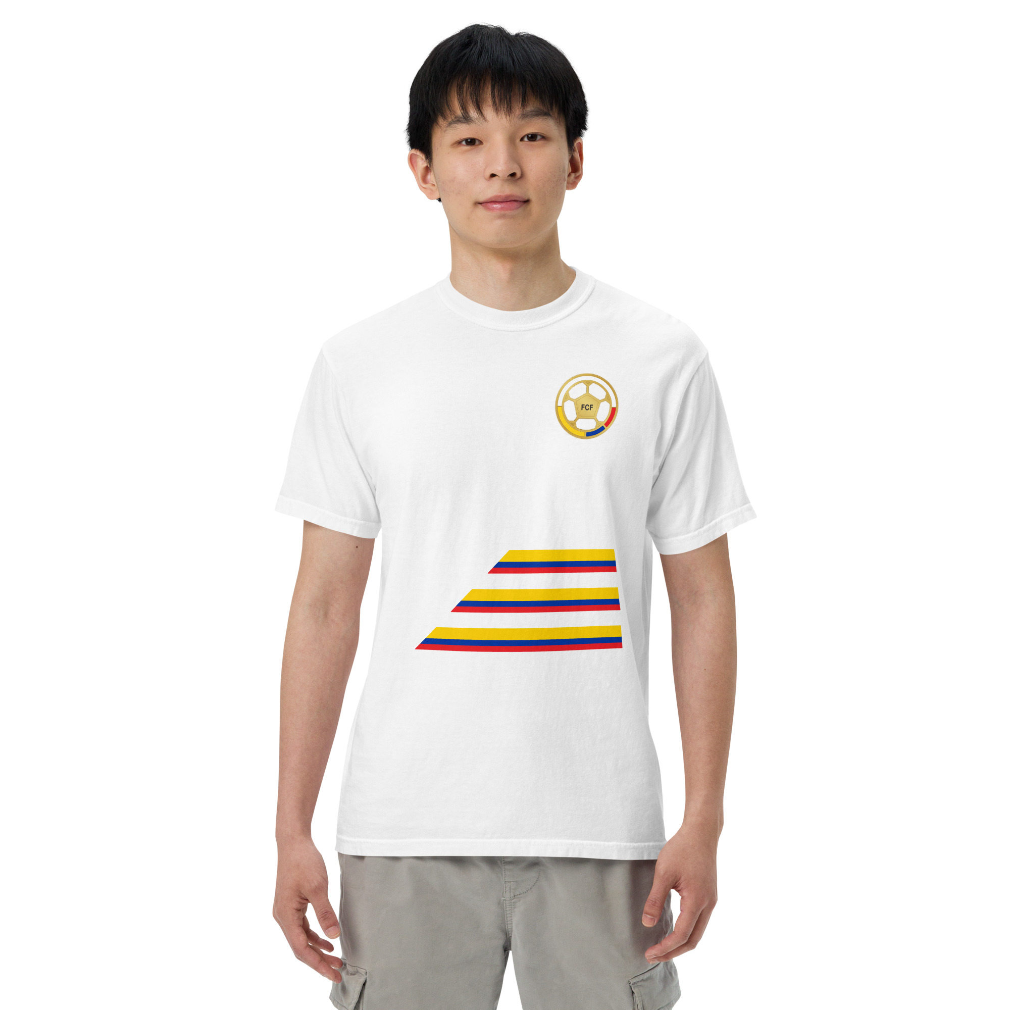 Colombian Tricolor - garment heavyweight t-shirt - Image 31