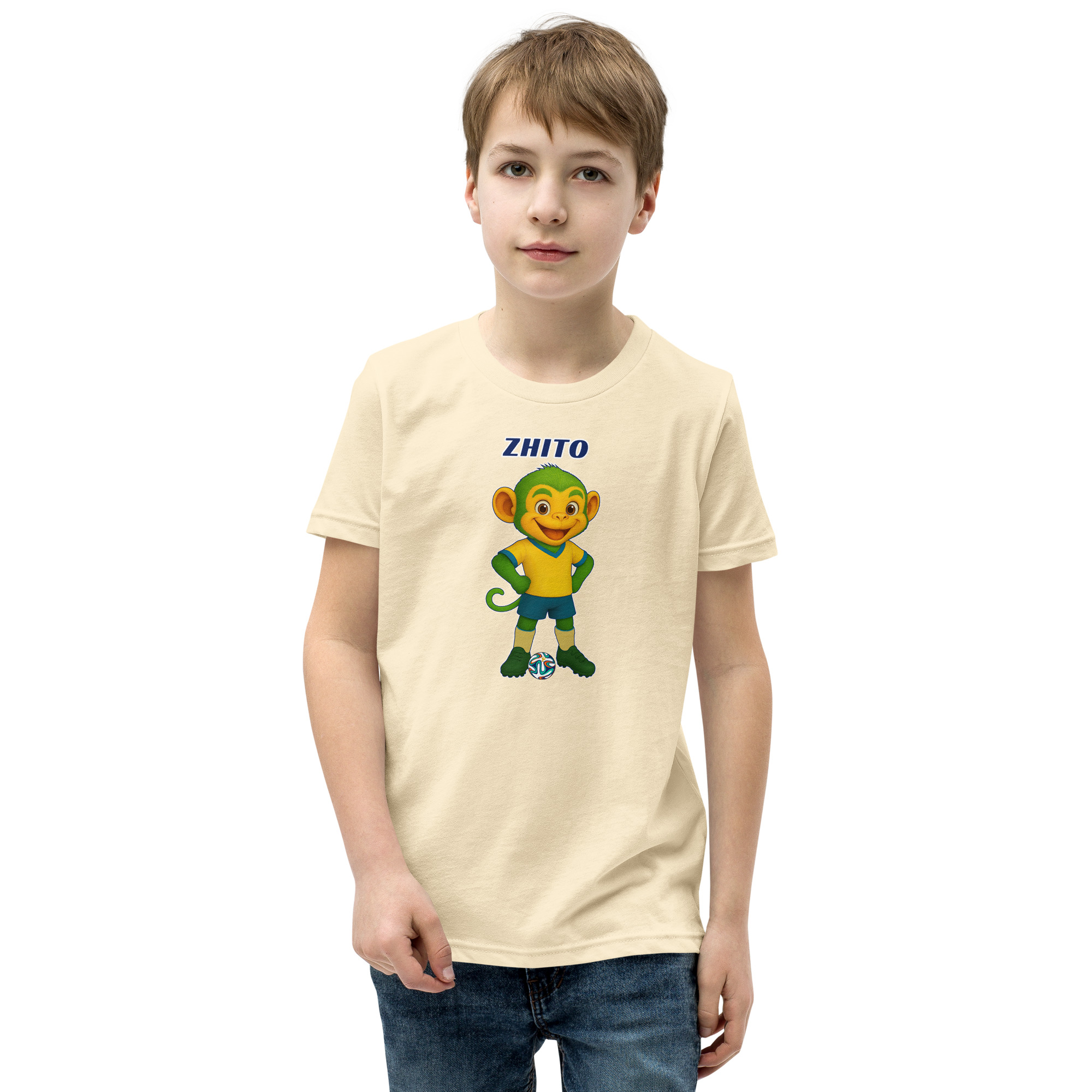 Zhito Kids T-Shirt – Cute Mascot Unisex Tee - Image 8