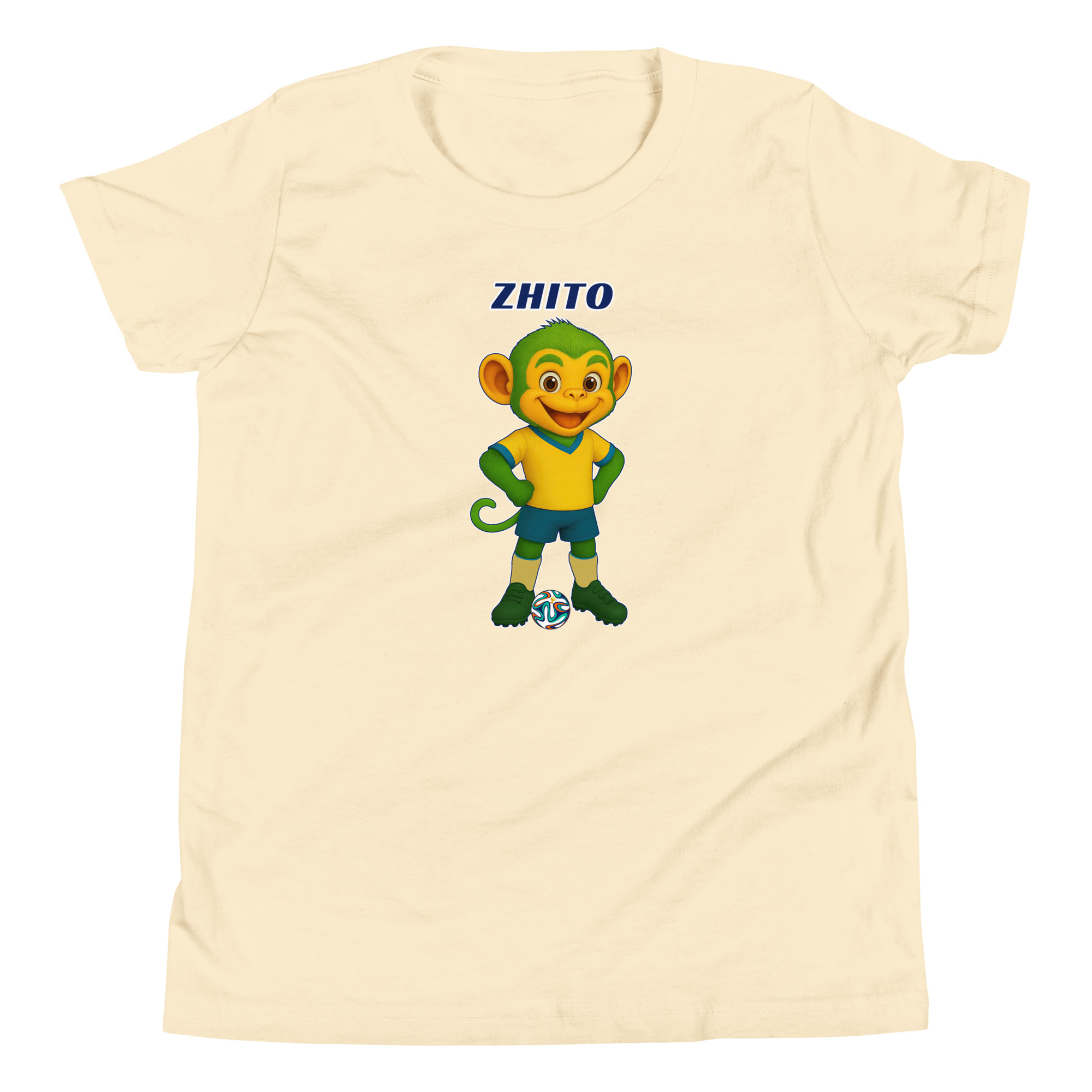 Zhito Kids T-Shirt – Cute Mascot Unisex Tee - Image 4