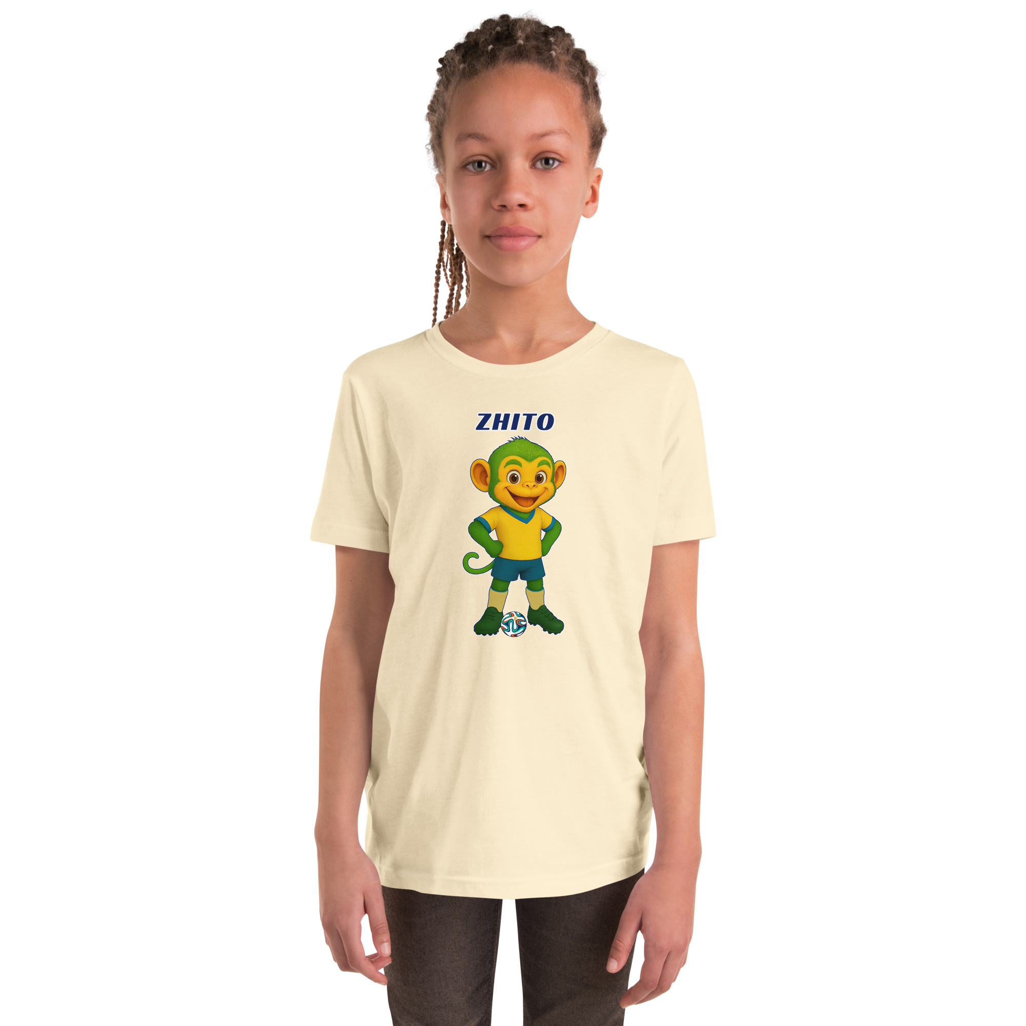 Zhito Kids T-Shirt – Cute Mascot Unisex Tee - Image 6