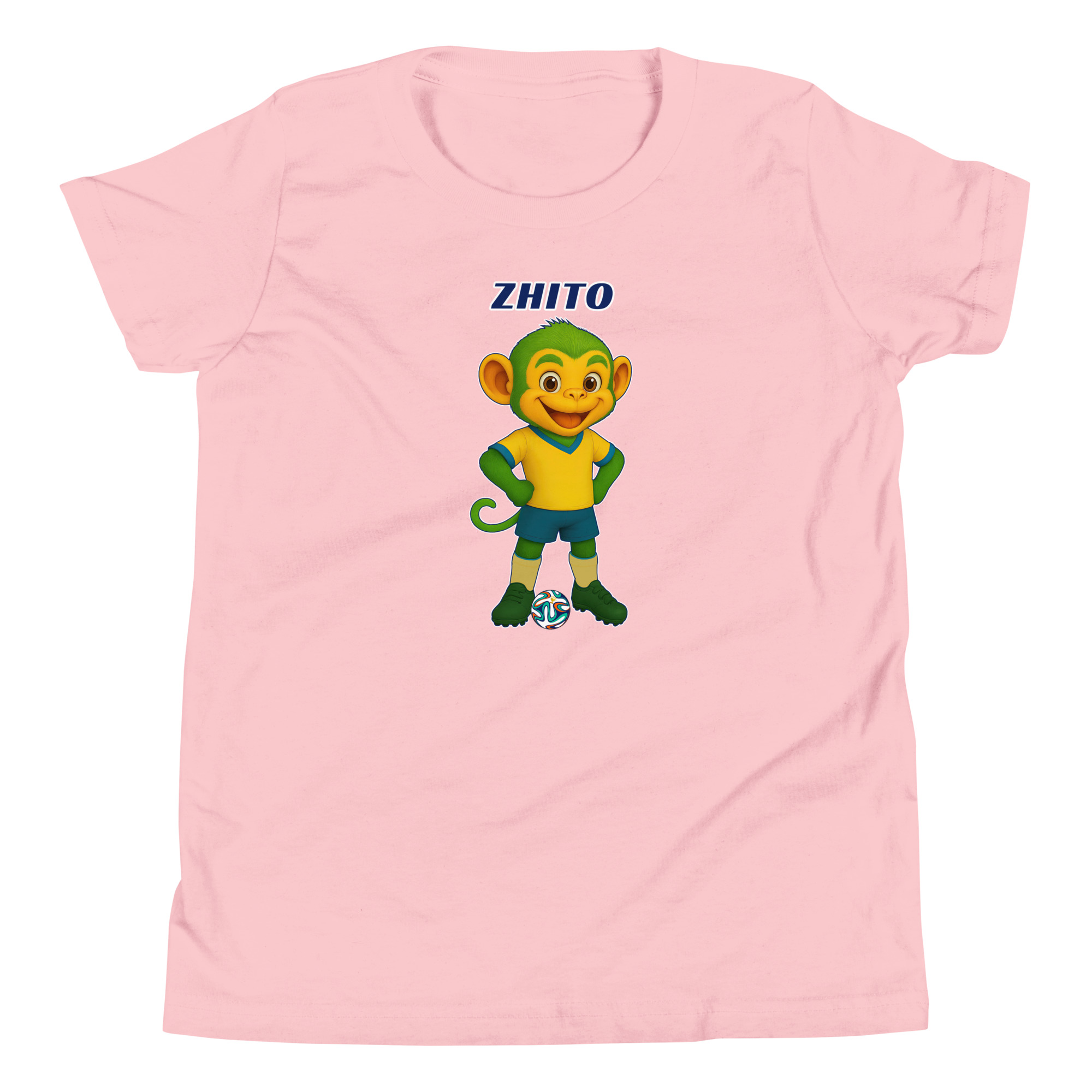 Zhito Kids T-Shirt – Cute Mascot Unisex Tee - Image 2
