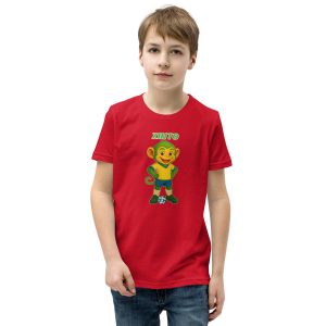 Zhito Kids Tee – Bright Mascot on Dark Colors (Unisex Cotton)