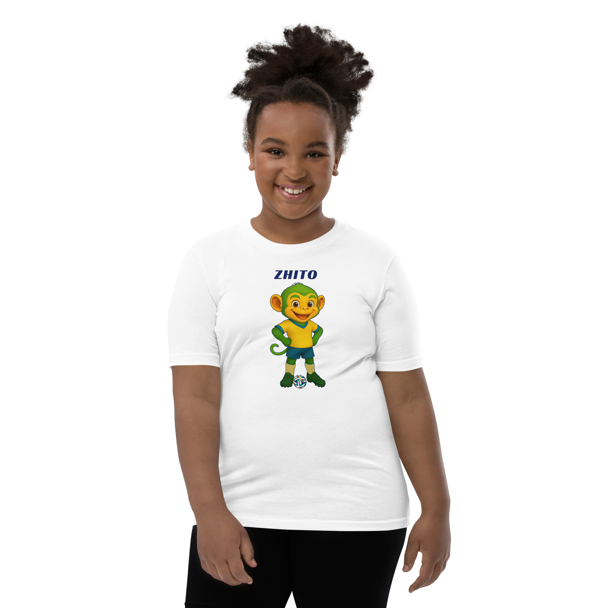 Zhito Kids T-Shirt – Cute Mascot Unisex Tee - Image 9