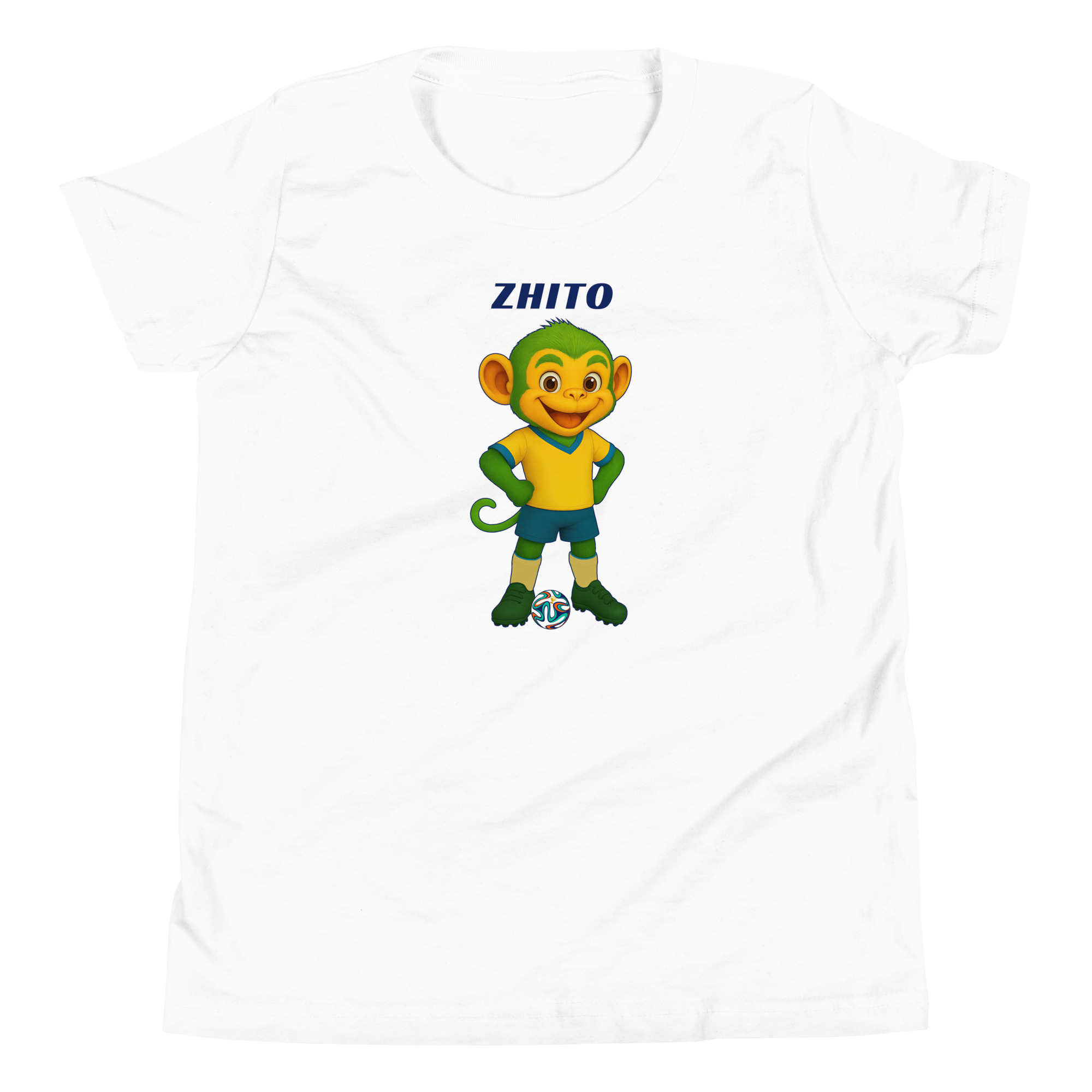Zhito Kids T-Shirt – Cute Mascot Unisex Tee - Image 5