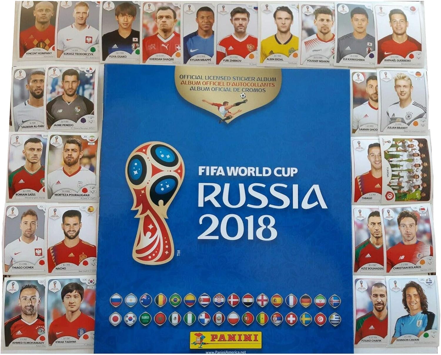 Panini FIFA World Cup Russia 2018 Complete Sticker Set - Image 2