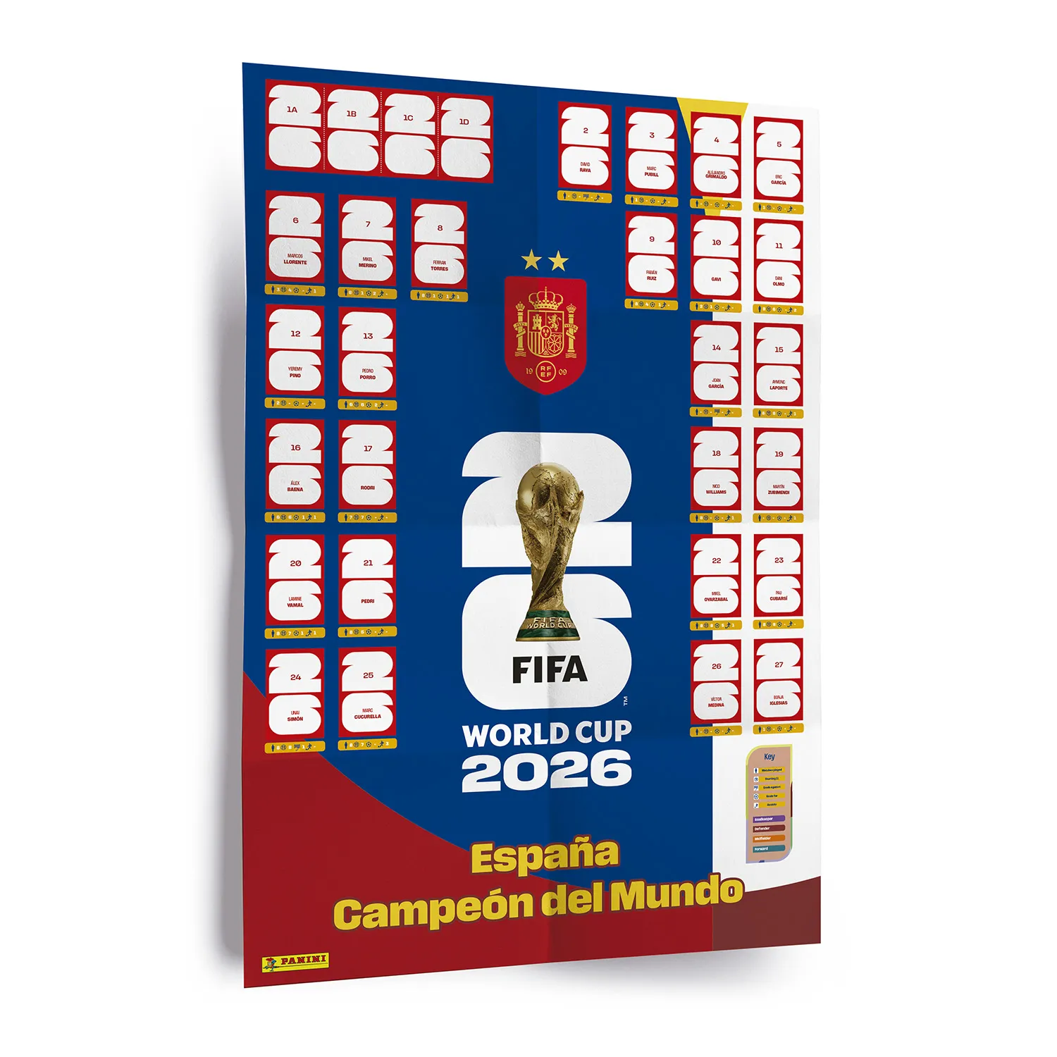 Panini FIFA World Cup 2026 Official Winner Poster – Spain - Image 2