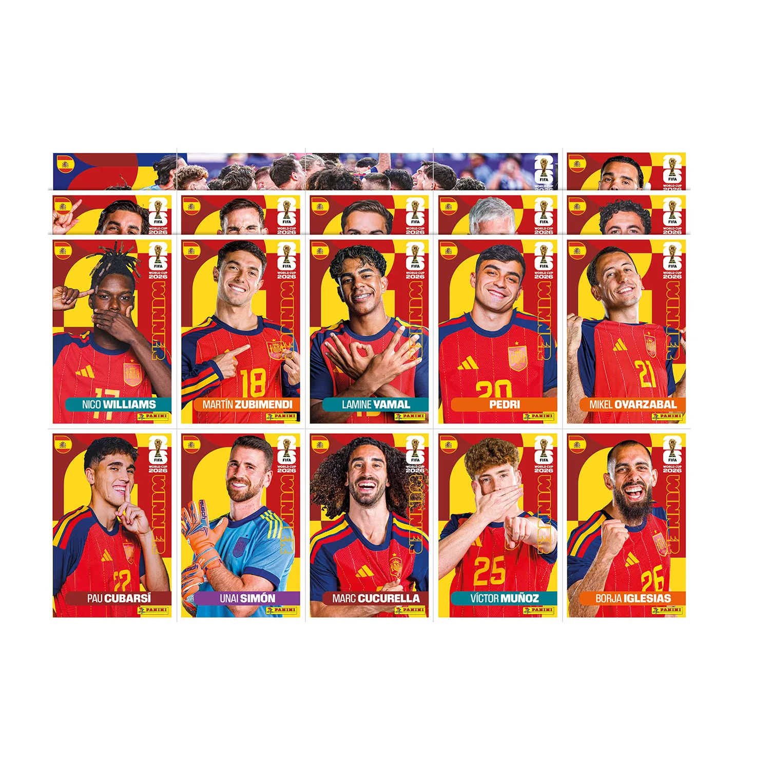 Panini FIFA World Cup 2026 Official Winner Poster – Spain - Image 4