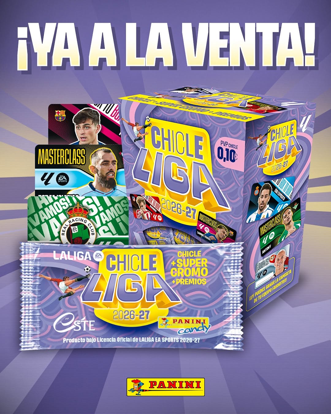Panini Chicle Liga 2026–27 – Gum, Sticker & Prizes - Image 4
