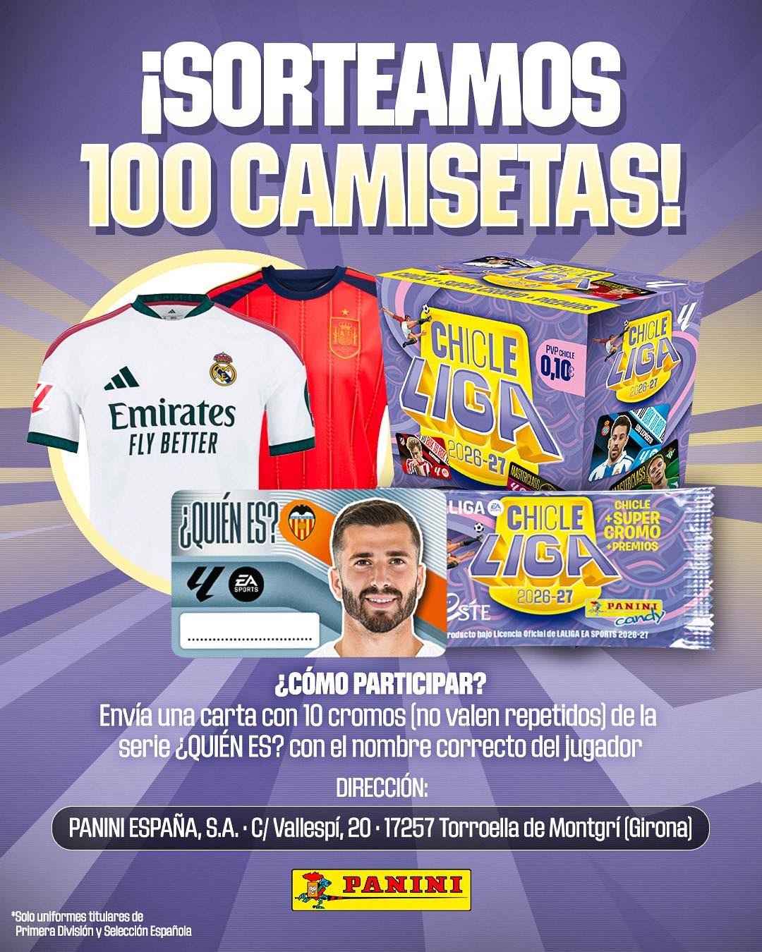 Panini Chicle Liga 2026–27 – Gum, Sticker & Prizes - Image 2