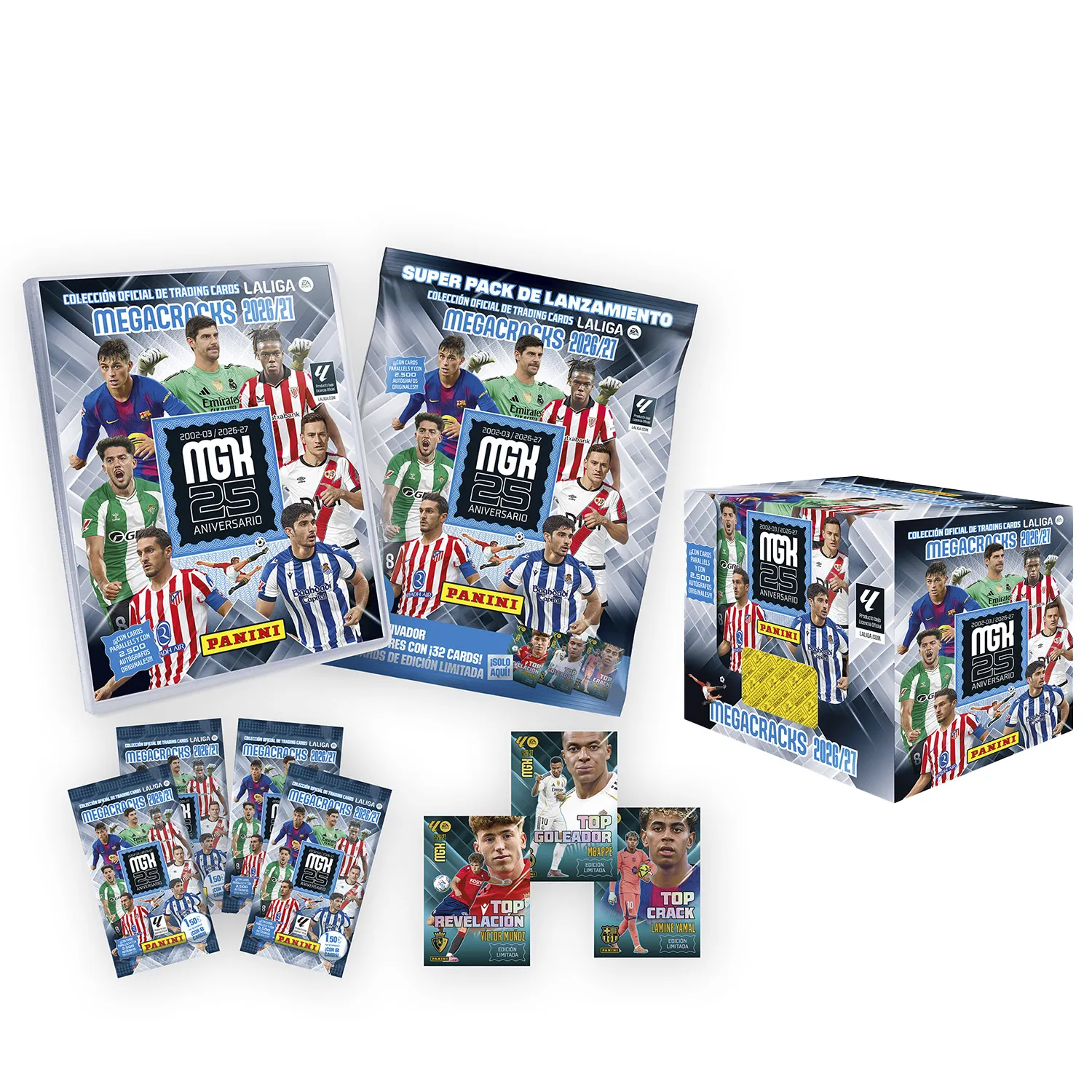 Panini Megacracks 2026–27 – 25th Anniversary Trading Cards - Image 2