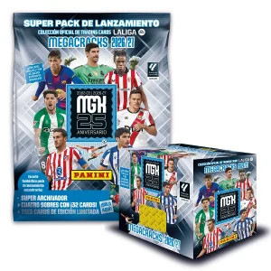 Panini Megacracks 2026-27 25th Anniversary Super Pack and 50-pack box