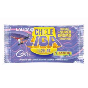 Chicle Liga, La Liga, La Liga Este, Panini, Soccer, Stickers, Gum, Chewing Gum, 2026-27, Spain, Imported from Spain, Quien Es, Prizes, Football Jerseys, FC Barcelona, Real Madrid, Atletico Madrid, Lamine Yamal