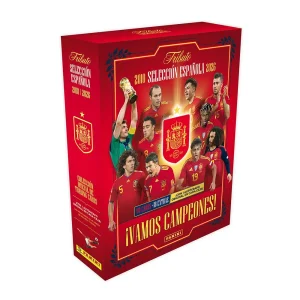 Panini Vamos Campeones Tributo Seleccion Española 2010-2026 trading cards box