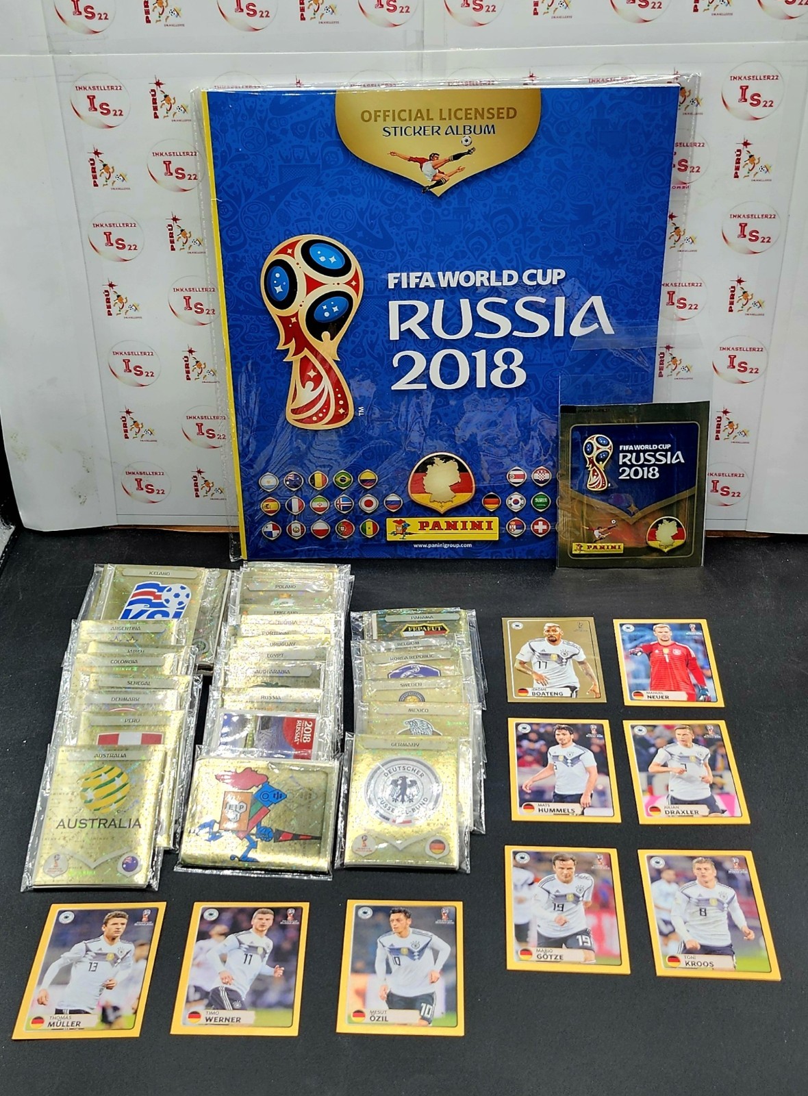 Panini FIFA World Cup Russia 2018 complete sticker set